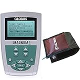 Globus Magnum L, Apparecchio per Magnetoterapia a Bassa Frequenza, Professionale, 160 Gauss, 8 Programmi, 1 Solenoide Flessibile, 1 Canale, Display Retroilluminato